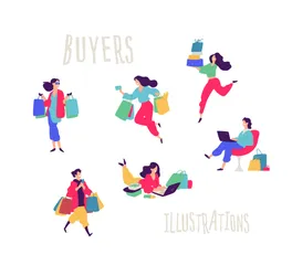 Buyers Illustration Pack