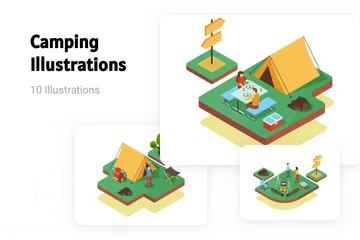 Camping Illustration Pack