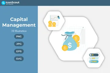 Capital Management Illustration Pack