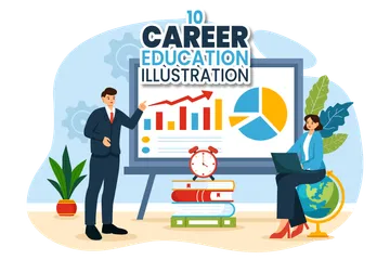 Career Education Illustration Pack