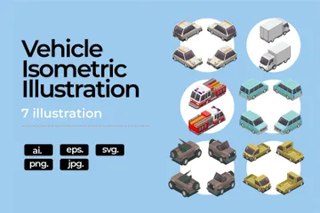 Carro Pacote de Ilustrações