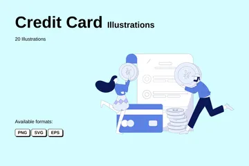 Carta di credito Illustration Pack