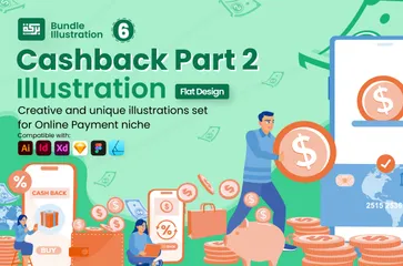 Cashback 2 Illustration Pack