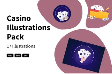 Casino Illustration Pack
