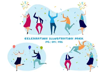 Celebration Illustration Pack
