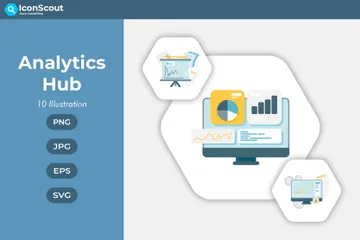 Centre d'analyse Pack d'Illustrations