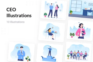 CEO Illustration Pack