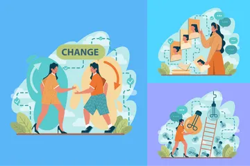 Change Illustration Pack