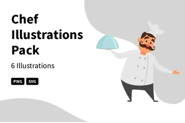 Chef Pack d'Illustrations