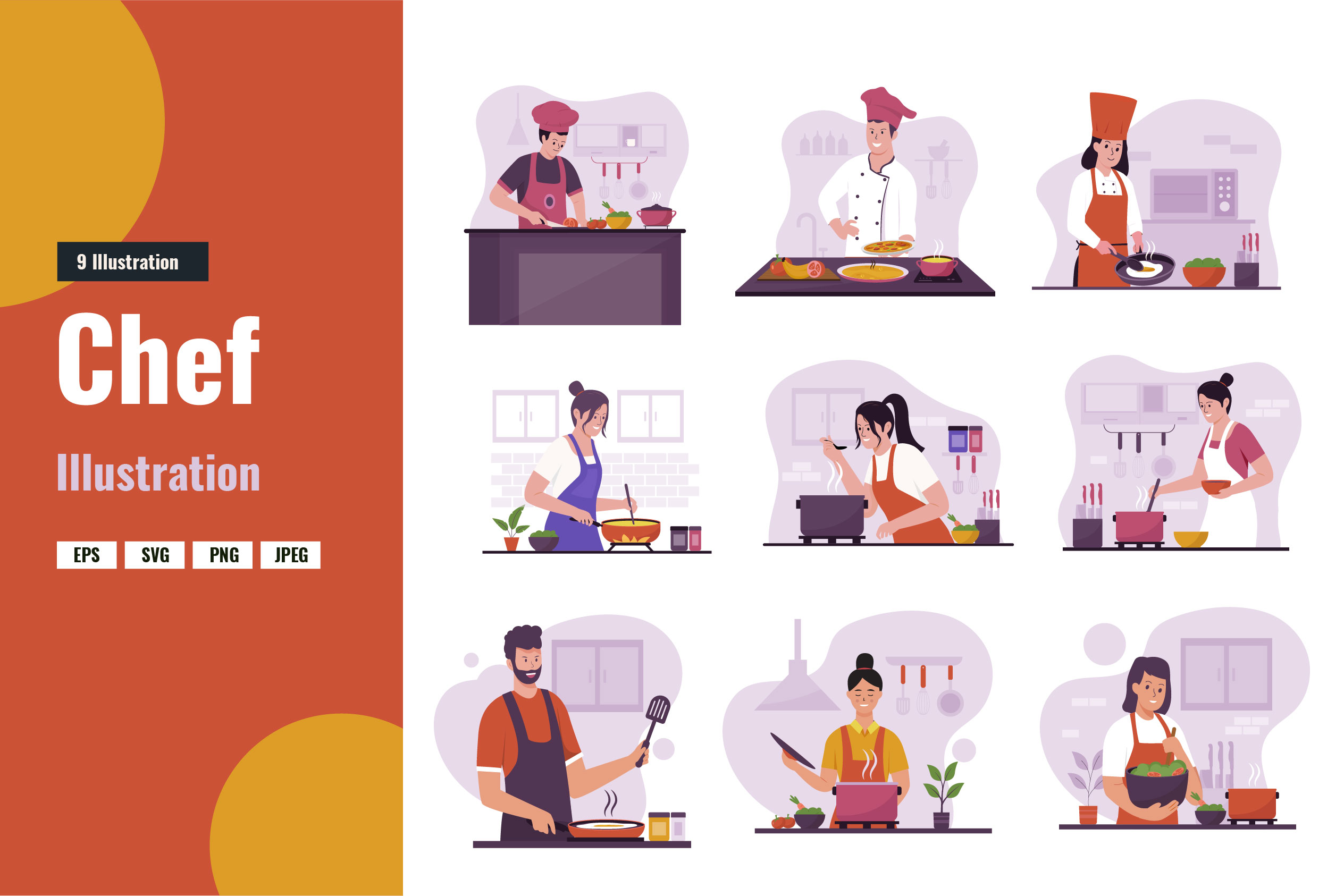 premium-chef-activities-illustration-pack-from-people-illustrations