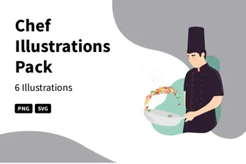 Chef Illustration Pack