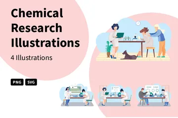 Chemical Research Illustration Pack