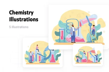 Chemie Illustrationspack
