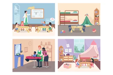 Childcare Illustration Pack