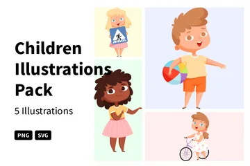Children Illustration Pack