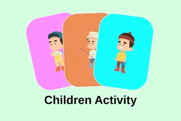 Children Activity Illustration Pack