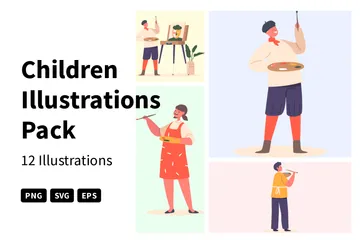 Children Illustration Pack