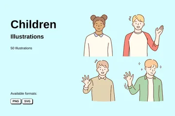 Children Illustration Pack