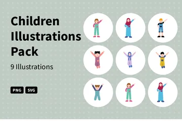 Children Illustration Pack