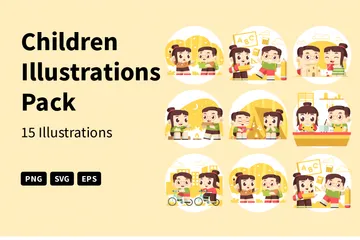 Children Illustration Pack