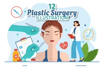 Chirurgie plastique Pack d'Illustrations