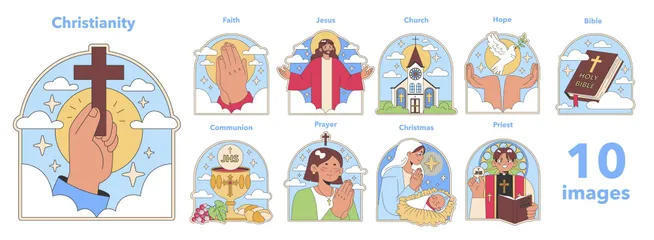 Christianity Illustration Pack