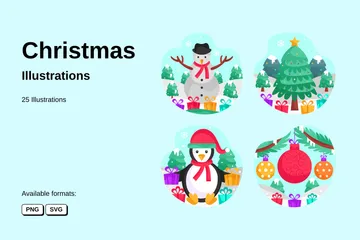 Christmas Illustration Pack