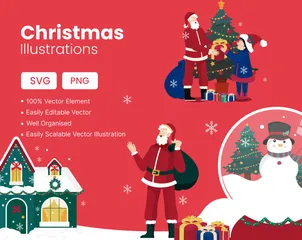 Christmas Illustration Pack