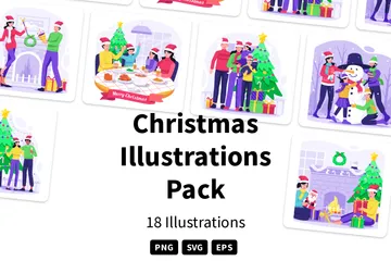 Christmas Illustration Pack