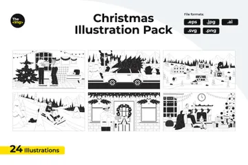 Christmas Illustration Pack