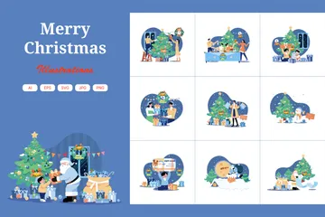 Christmas Illustration Pack