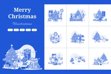 Christmas Illustration Pack