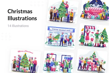 Christmas Illustration Pack