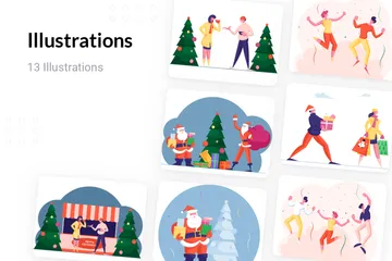 Christmas Illustration Pack