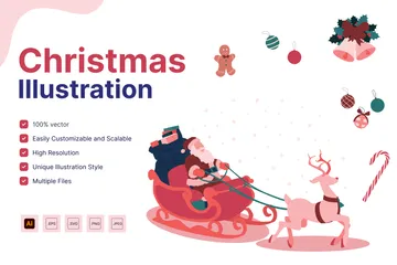 Christmas Illustration Pack