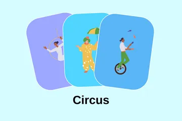 Circus Illustration Pack