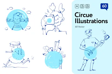 Cirtue Illustration Pack