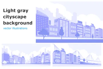 Cityscape Illustration Pack