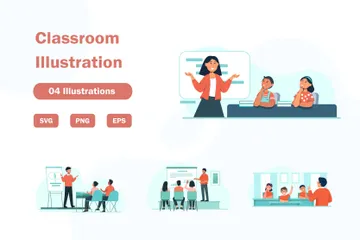 Classroom Illustration Pack