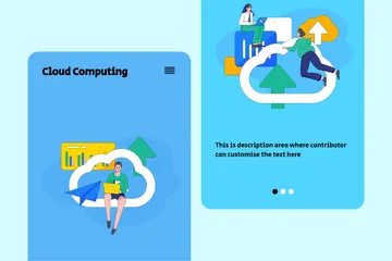 Cloud Computing Illustration Pack