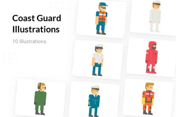 Coast Guard Illustration Pack