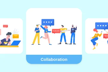 Collaboration Illustration Pack