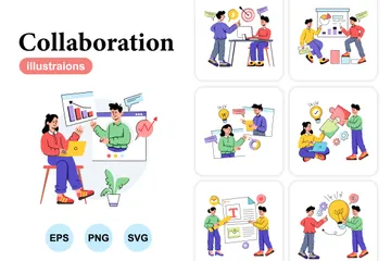 Collaboration Illustration Pack