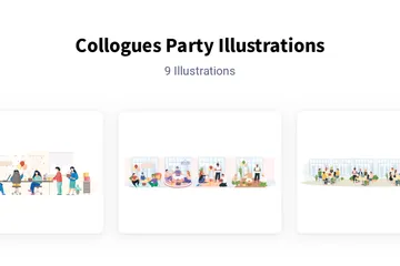 Festa dei Colloqui Illustration Pack