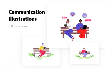 Communication Illustration Pack