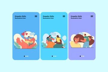 Compétences en empathie Pack d'Illustrations