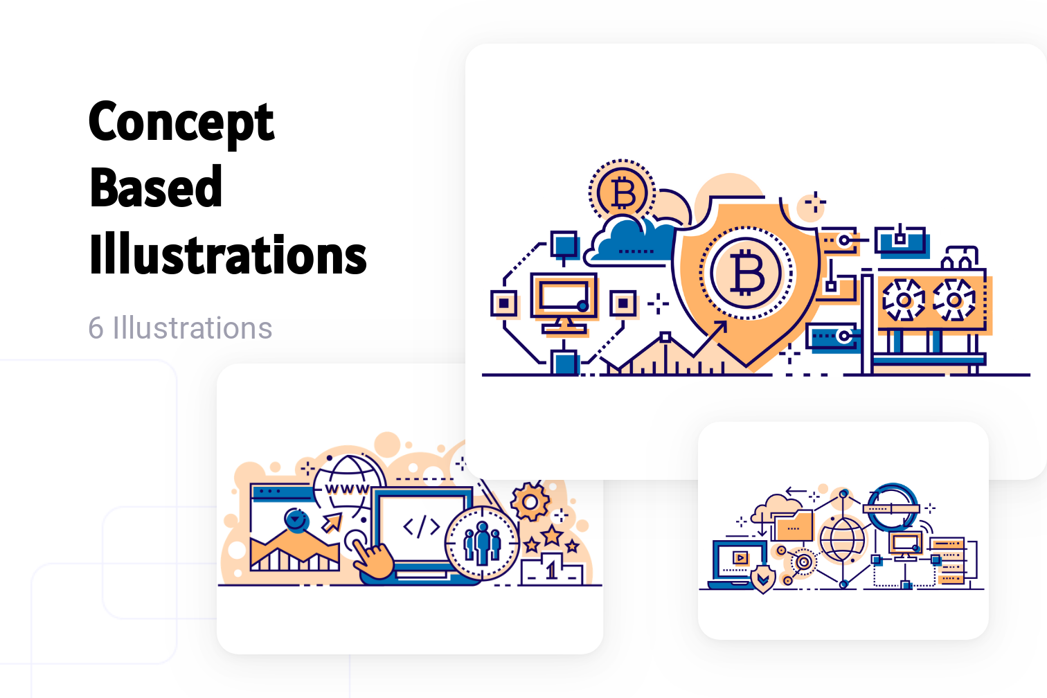 Premium Concept Based Illustration pack from Miscellaneous Illustrations