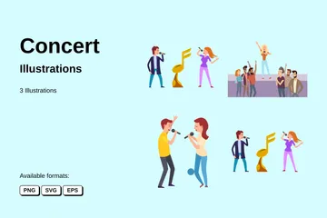 Concert Illustration Pack