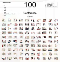 Conference Illustration Pack