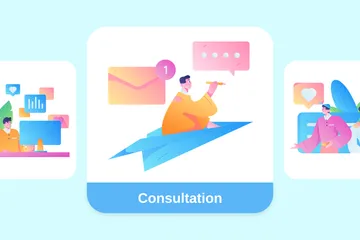 Consultation Illustration Pack
